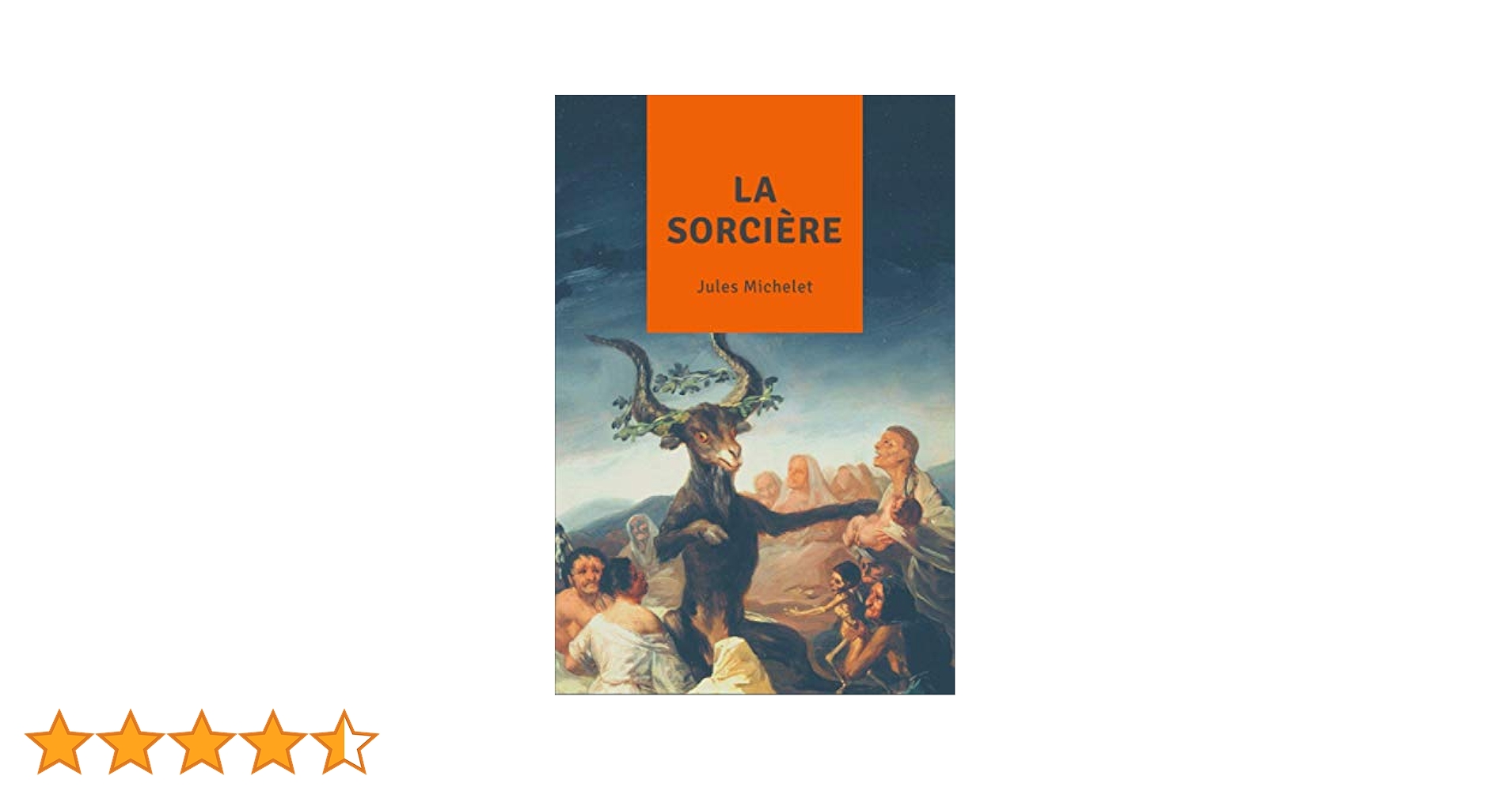 la sorcière Jules Michelet Amazon.com: La Sorcière (French Edition): 9798582235989